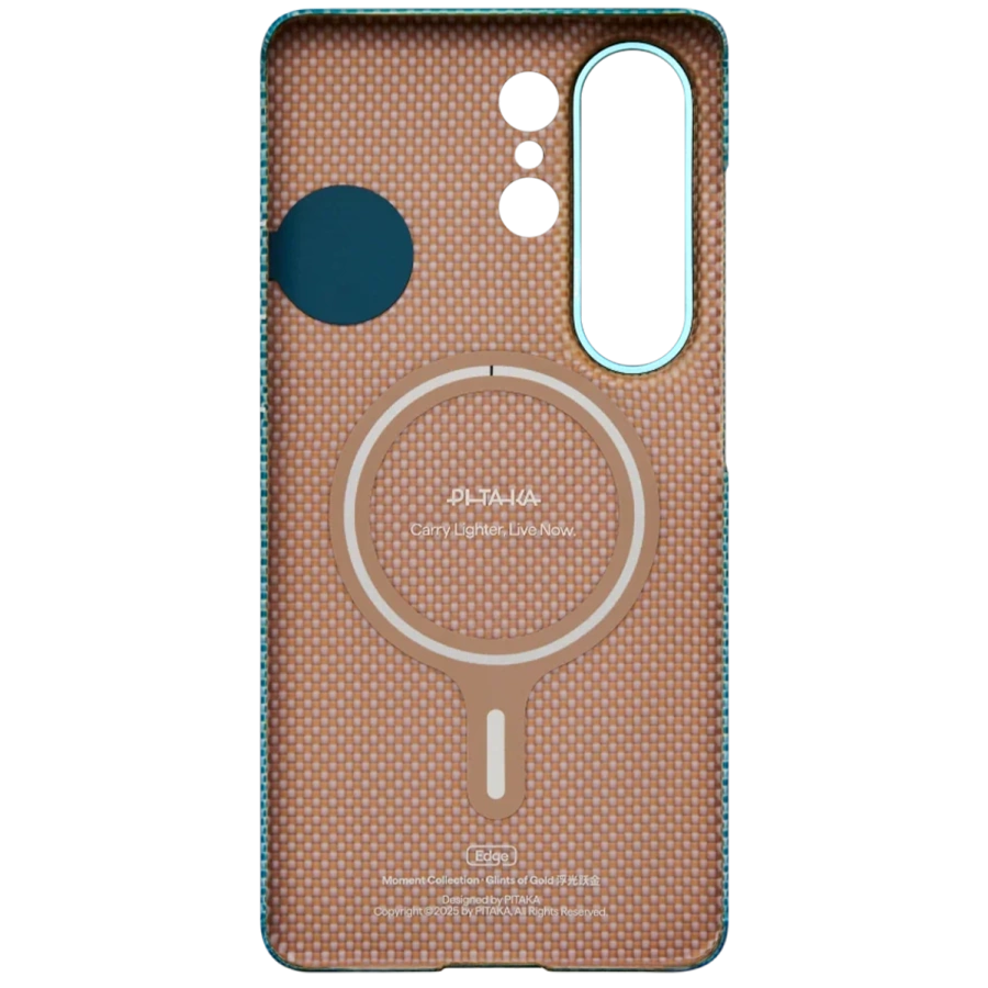 Чехол Pitaka Edge Ultra-Slim Case with Aaron Button for Samsung Galaxy S26 Ultra - Lucid Blue (KS2607U)