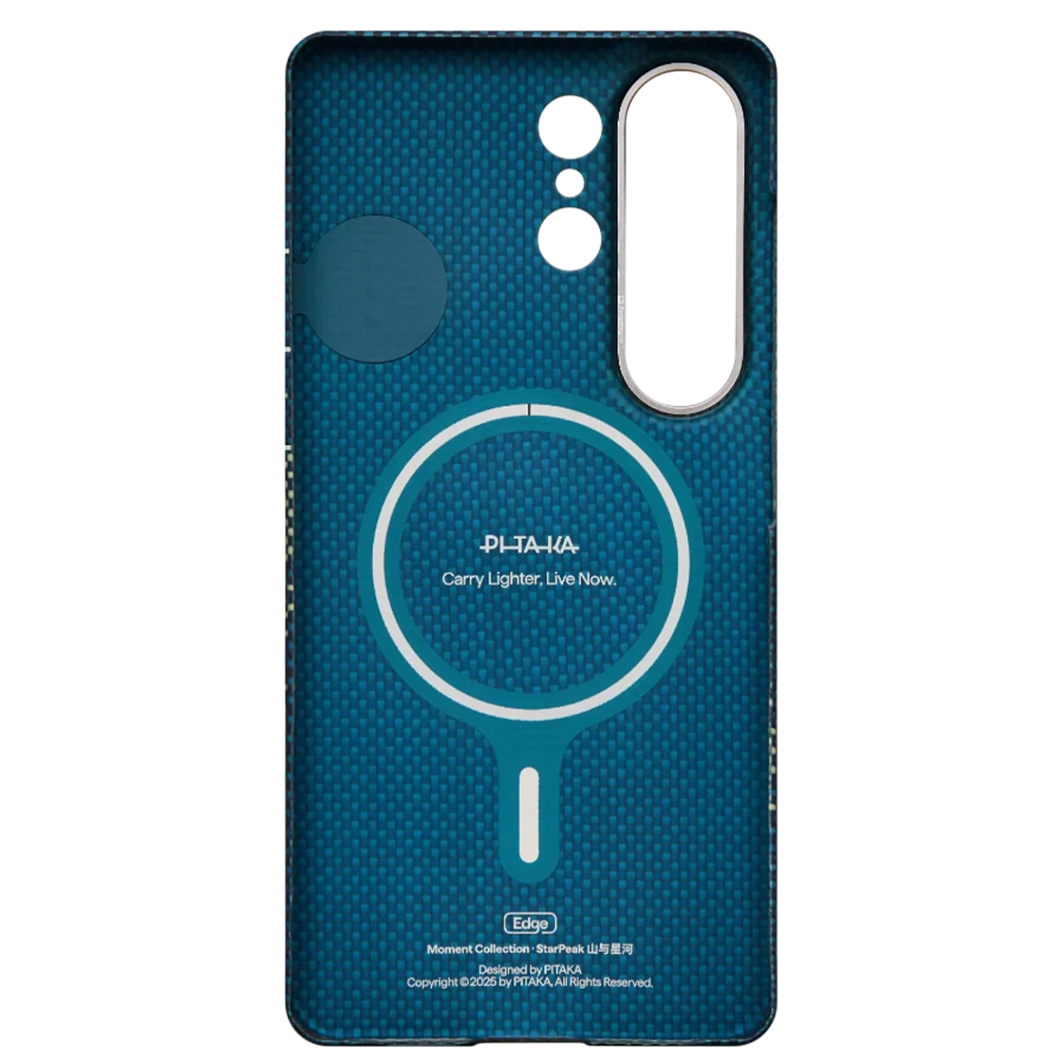 Чехол Pitaka Edge Ultra-Slim Case with Aaron Button for Samsung Galaxy S26 Ultra - Milky Way Galaxy (KS2605U)