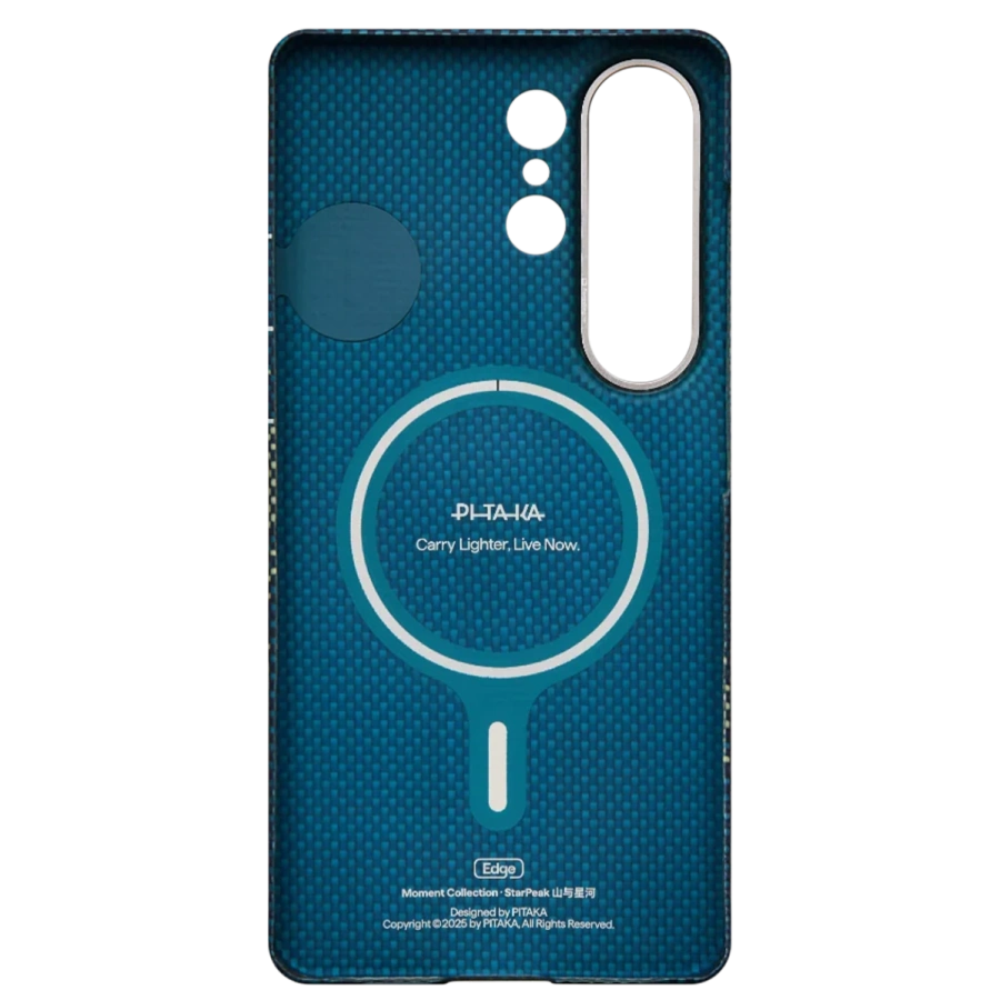 Чехол Pitaka Edge Ultra-Slim Case with Aaron Button for Samsung Galaxy S26 Ultra - Milky Way Galaxy (KS2605U)