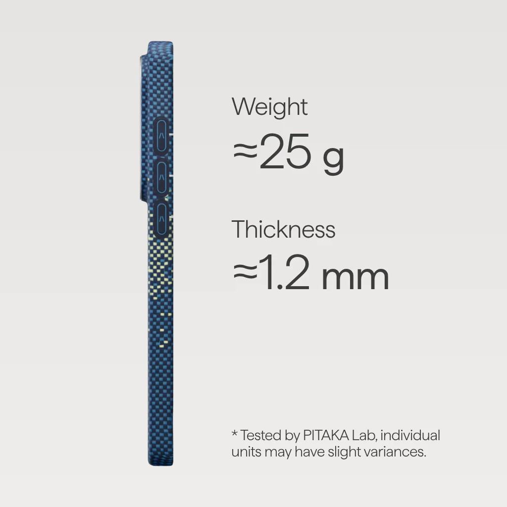 Чехол Pitaka Edge Ultra-Slim Case with Aaron Button for Samsung Galaxy S26 Ultra - Milky Way Galaxy (KS2605U)