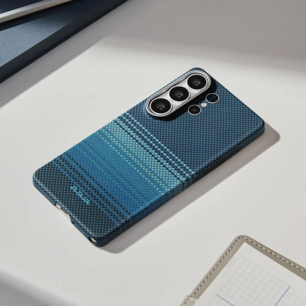 Чехол Pitaka Edge Ultra-Slim Case with Aaron Button for Samsung Galaxy S26 Ultra - Moonrise (KS2602U)