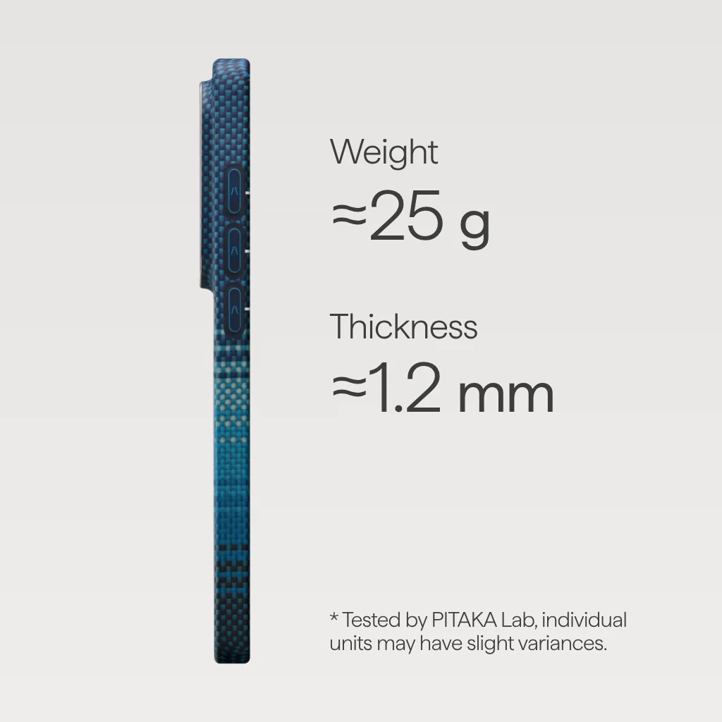 Чехол Pitaka Edge Ultra-Slim Case with Aaron Button for Samsung Galaxy S26 Ultra - Moonrise (KS2602U)