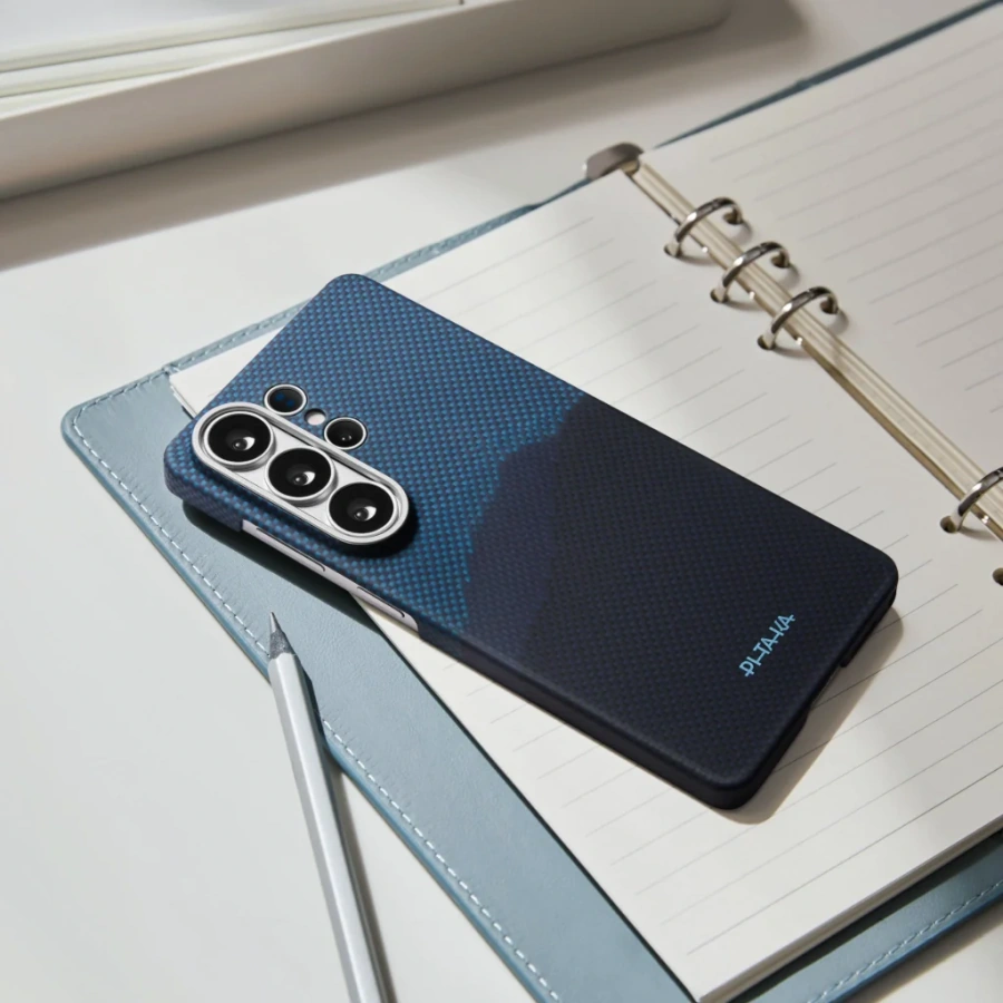 Чехол Pitaka Edge Ultra-Slim Case with Aaron Button for Samsung Galaxy S26 Ultra - Over The Horizon (KS2604U)