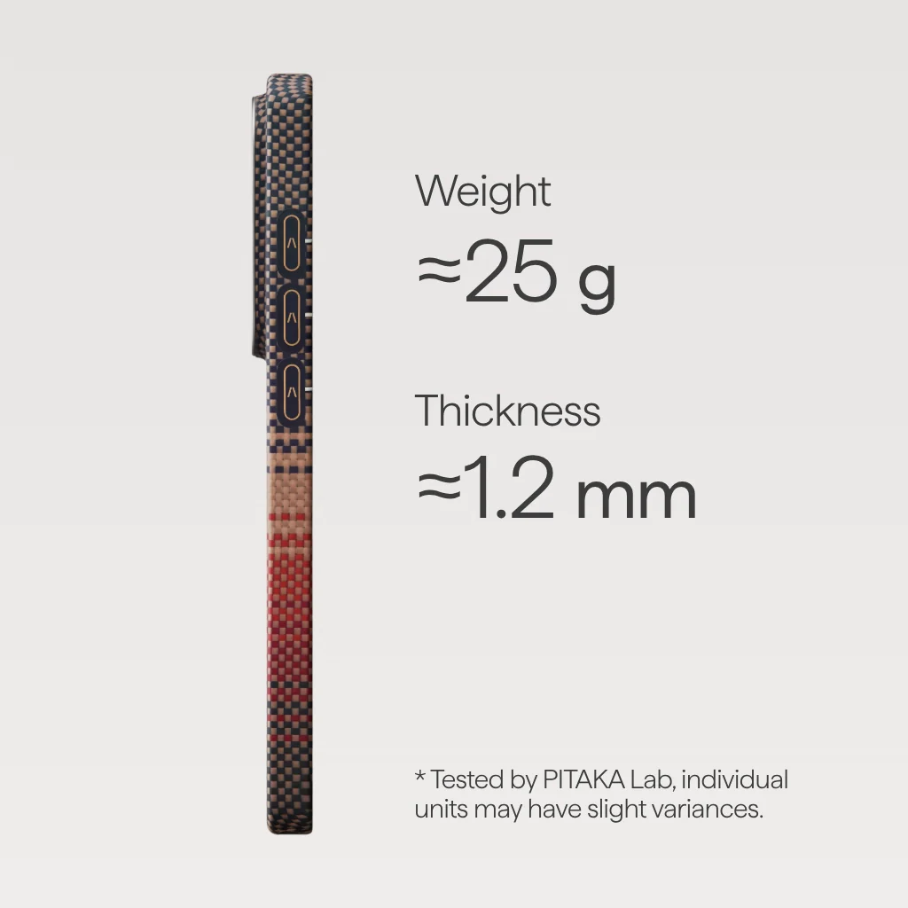 Чохол Pitaka Edge Ultra-Slim Case with Aaron Button for Samsung Galaxy S26 Ultra - Sunset (KS2603U)