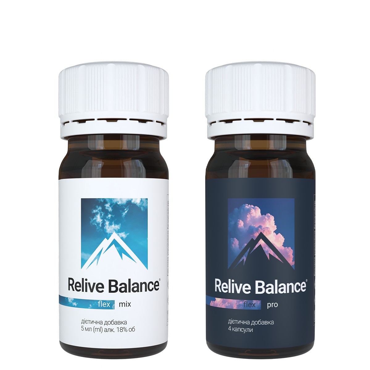 Дієтична добавка Relive Balance Flex - 60 флаконів/30-денний курс