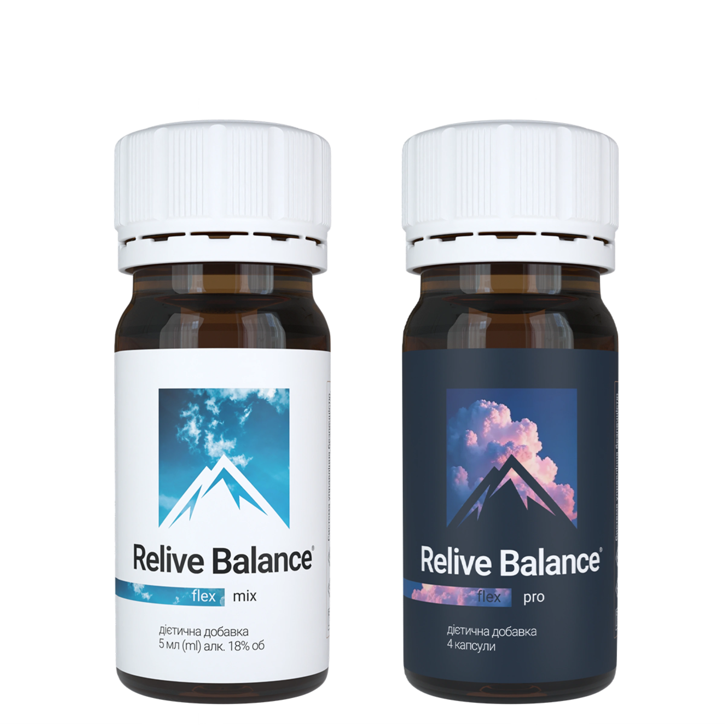 Дієтична добавка Relive Balance Flex - 60 флаконів/30-денний курс