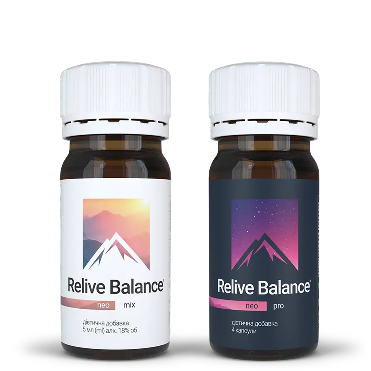 Дієтична добавка Relive Balance Neo - 60 флаконів/30-денний курс