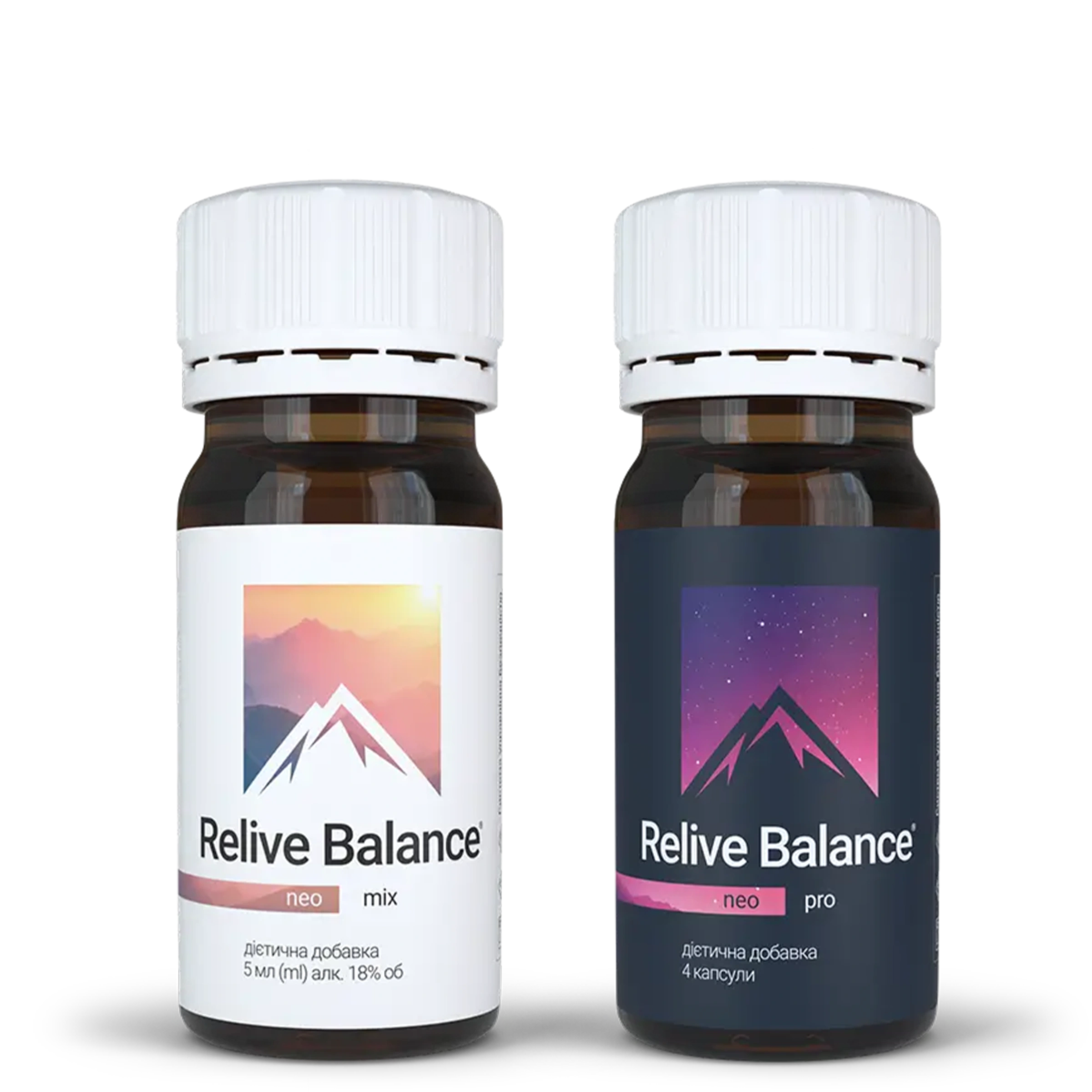 Дієтична добавка Relive Balance Neo - 60 флаконів/30-денний курс