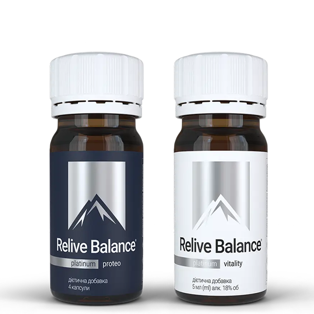 Дієтична добавка Relive Balance Platinum - 60 флаконів/30-денний курс