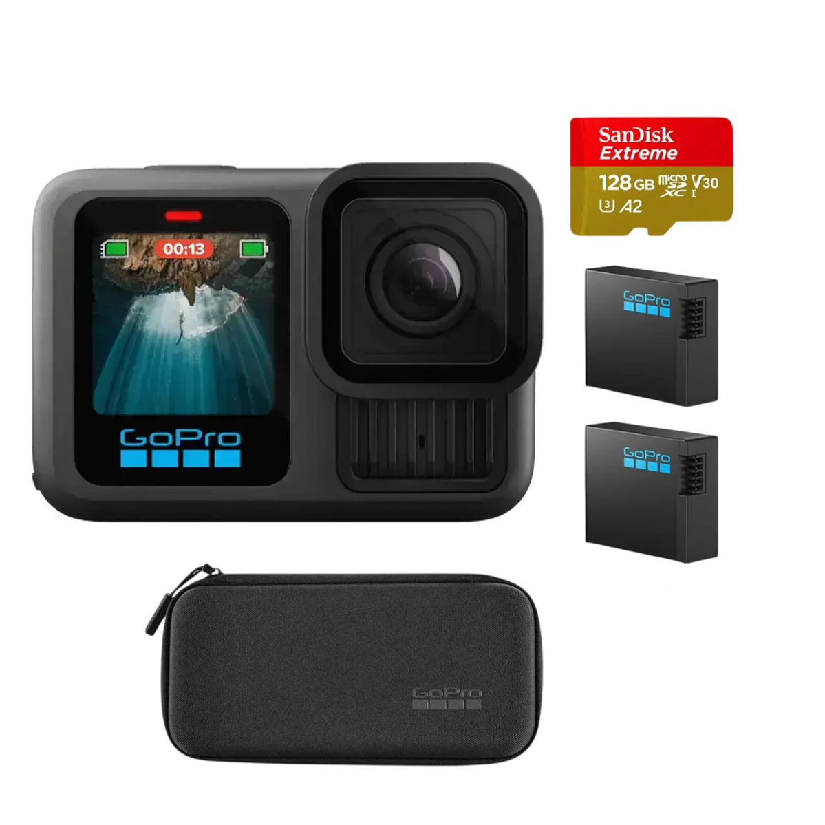 Экшн-камера GoPro HERO13 Black + Enduro + 128GB SD Card + Box (CHDCB-131-RT)