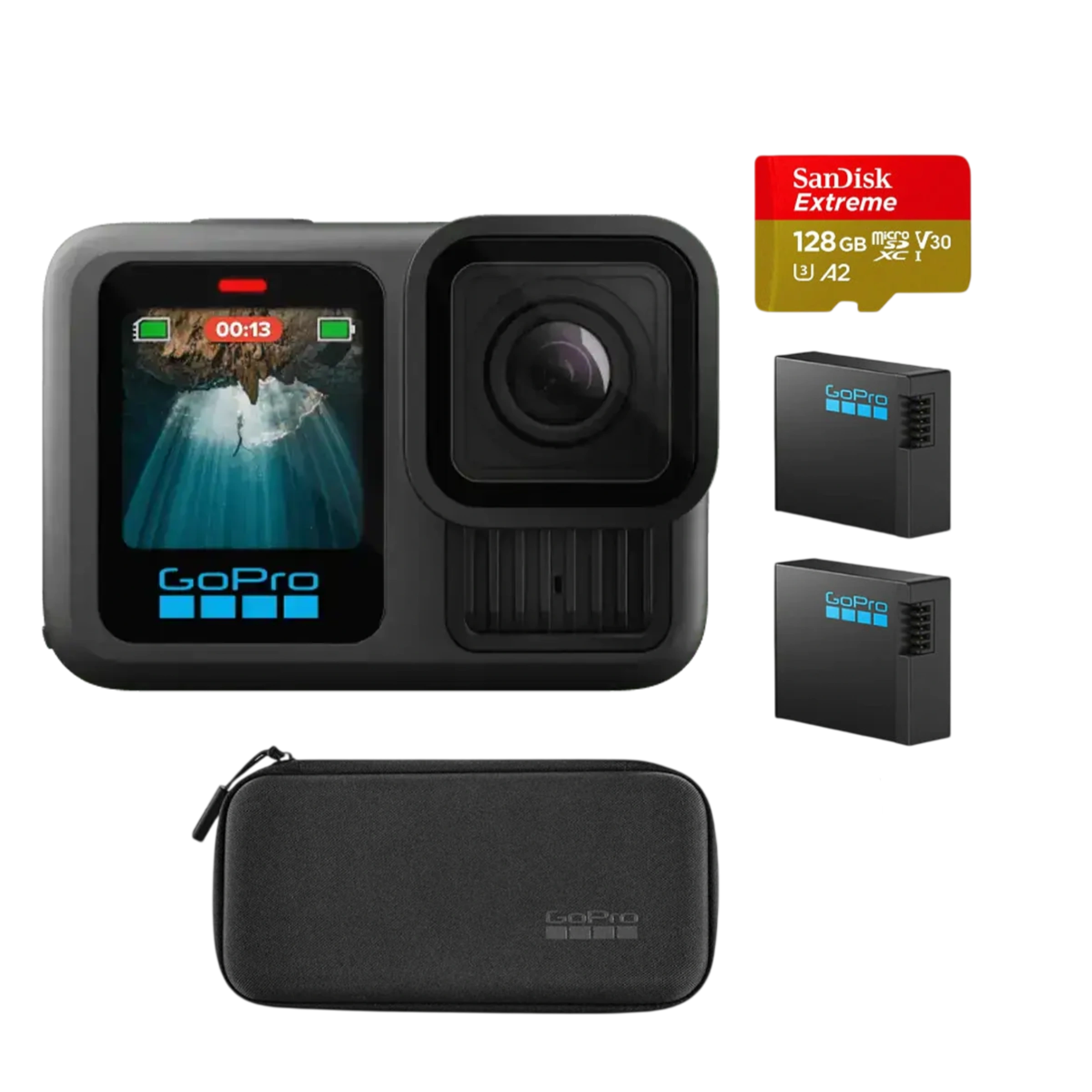 Экшн-камера GoPro HERO13 Black + Enduro + 128GB SD Card + Box (CHDCB-131-RT)