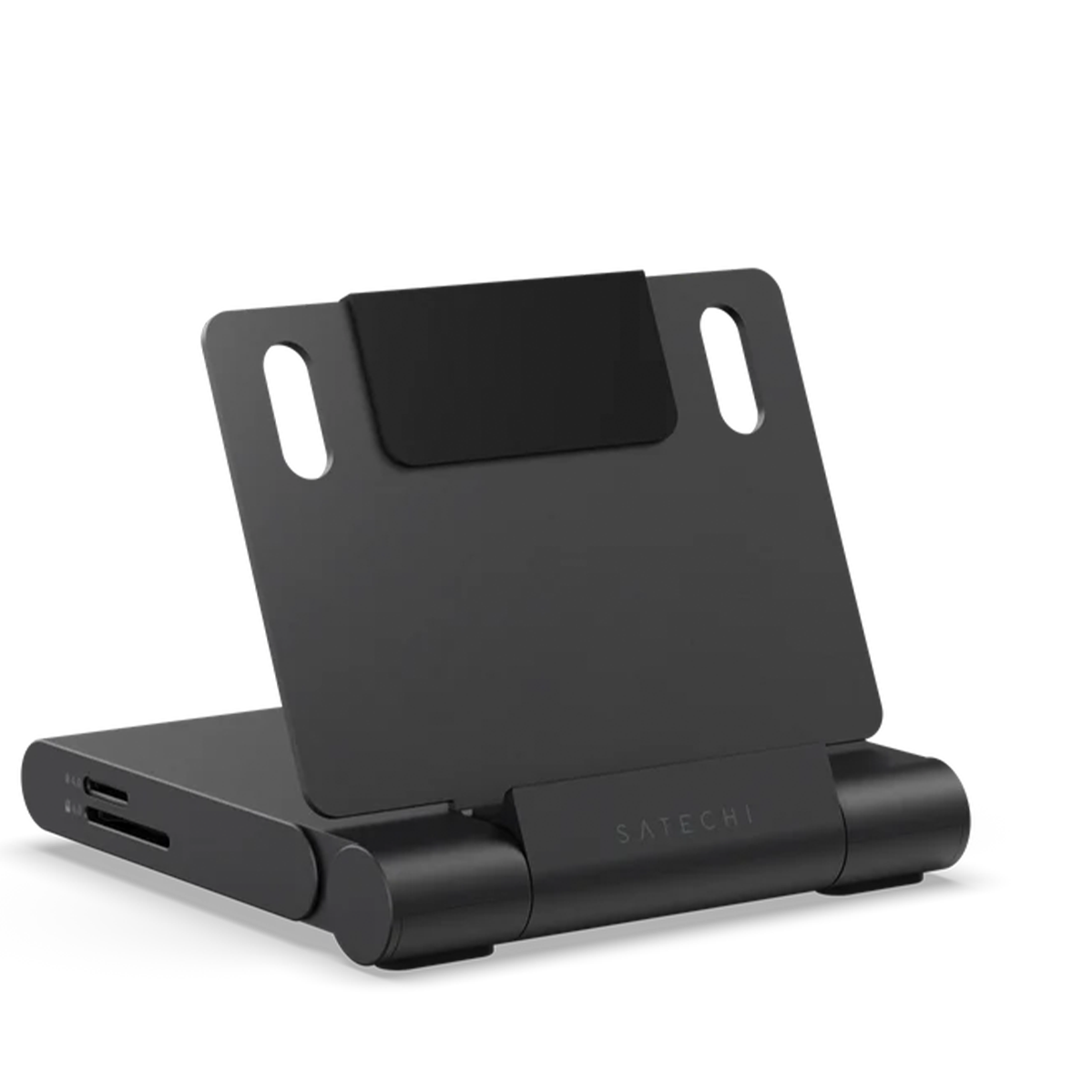 Хаб-підставка для планшета Satechi OntheGo Foldable Stand Hub - Space Black (ST-GOTGFC)