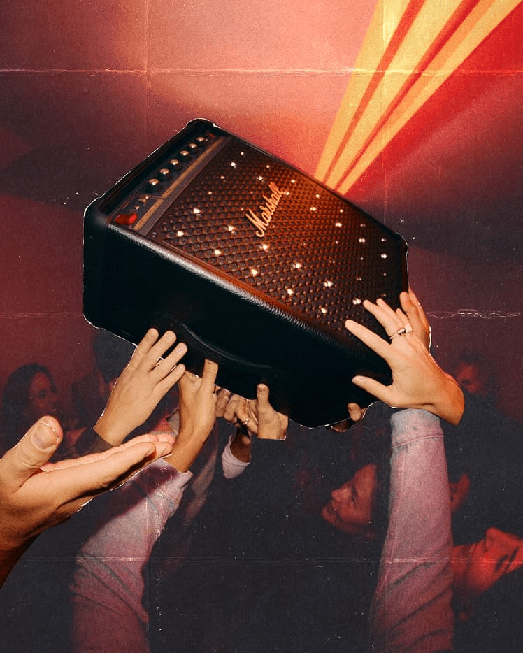 Колонка Marshall Bromley 450 Party Speaker - Black and Brass (1008199)