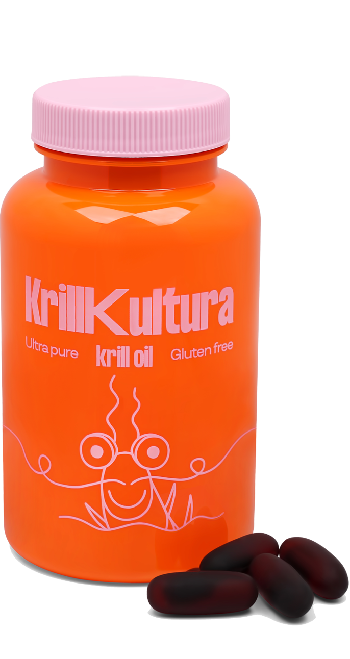 Крилевий жир Krill Kultura Omega-3 1000 mg - 60 капсул (KR-KrillOil-60)