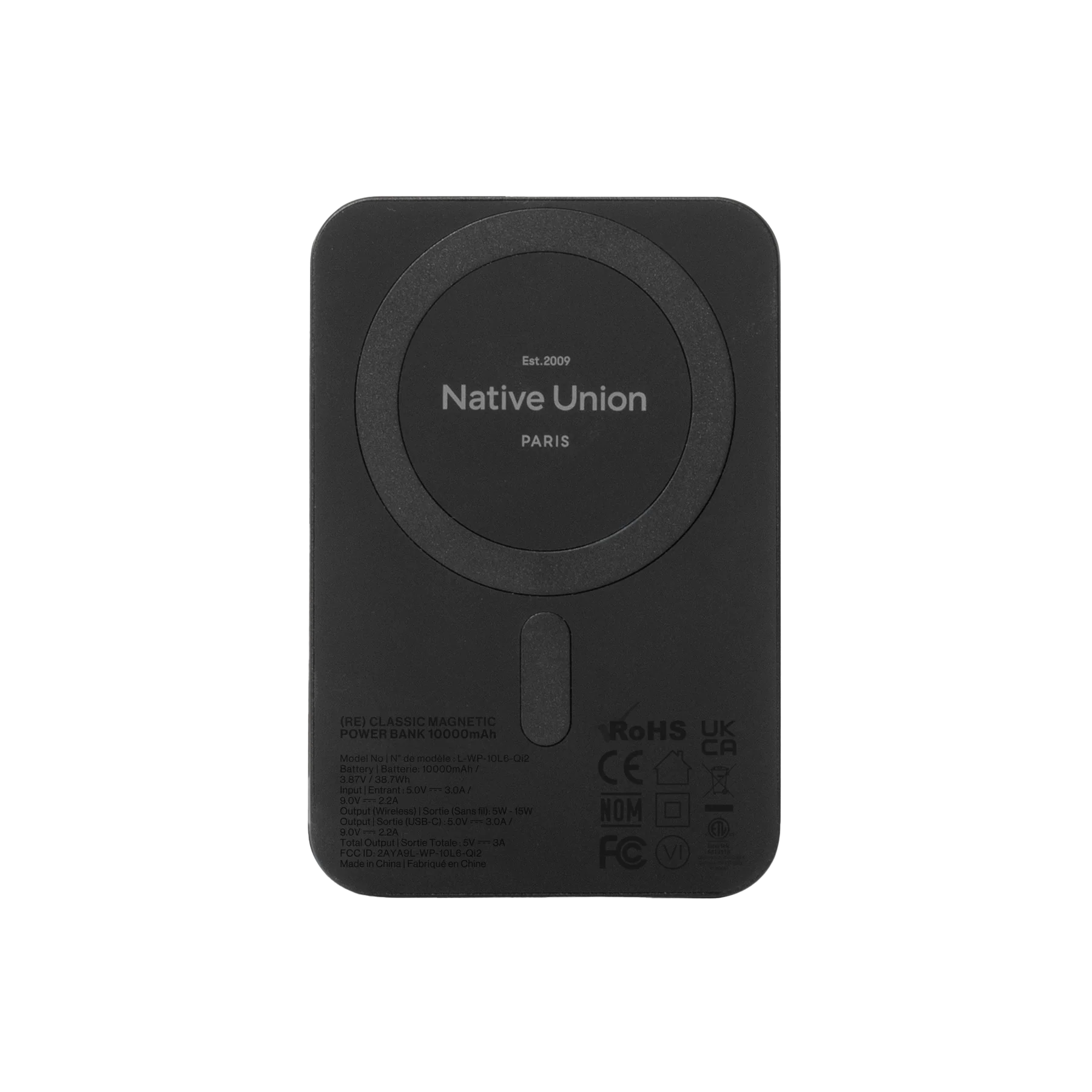 Магнітний павербанк Native Union (Re) Classic Magnetic Power Bank 10 000mAh - Tan (PB-10KMS-TAN)