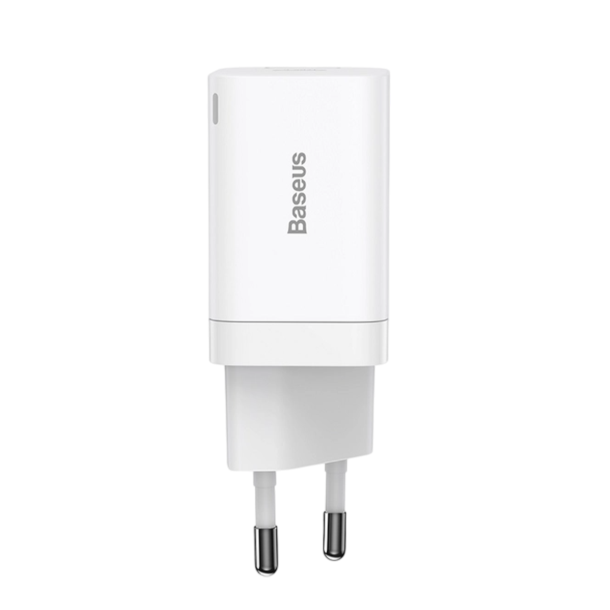 Мережевий зарядний пристрій Baseus Super Si Pro Quick Charger C+U 30W EU - White (CCSUPP-E02)