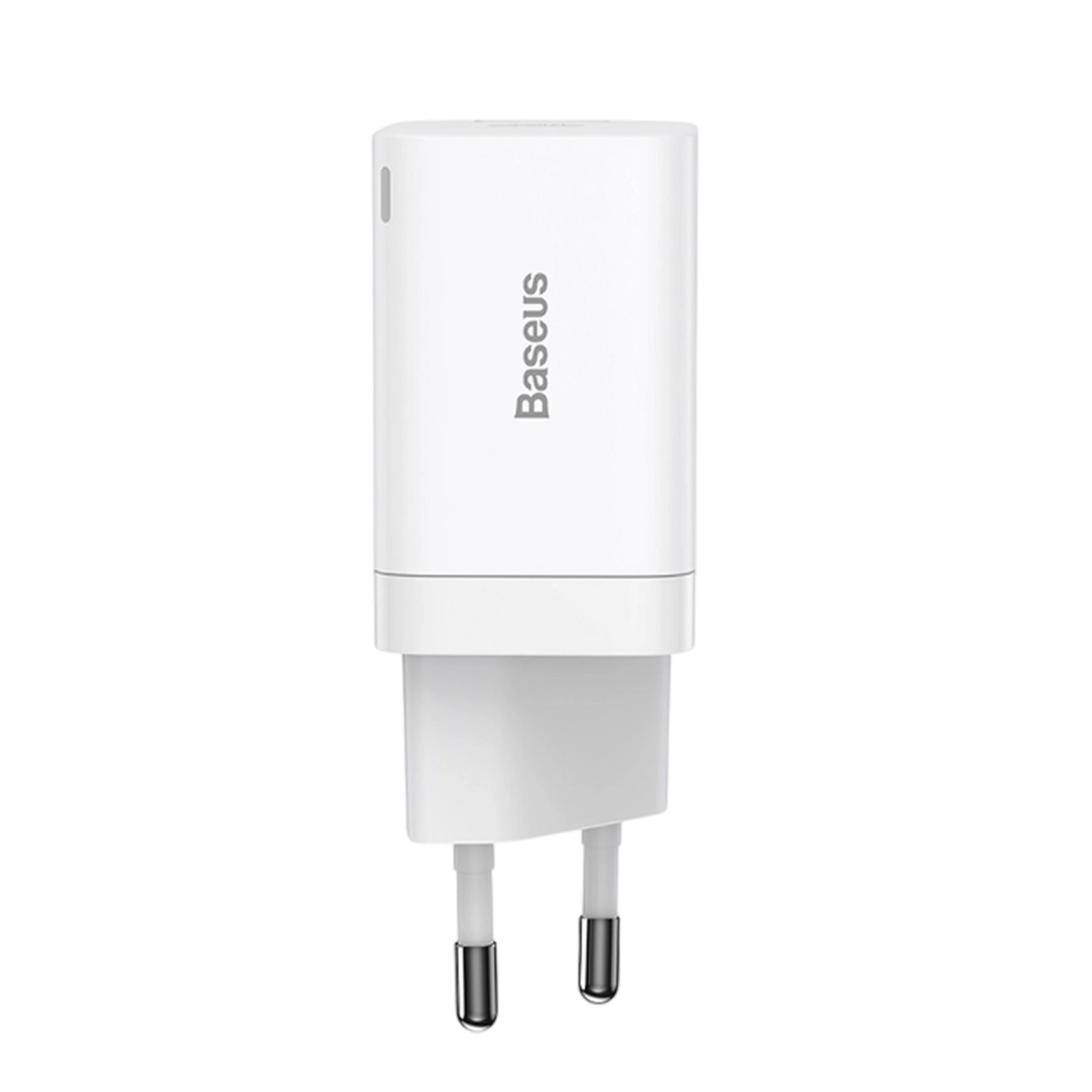 Мережевий зарядний пристрій Baseus Super Si Pro Quick Charger C+U 30W EU - White (CCSUPP-E02)