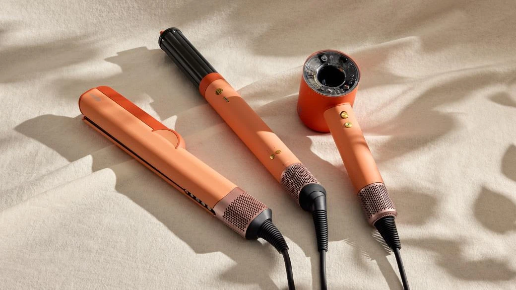 Мультистайлер-фен Dyson Airwrap Co-anda2x Multi-styler & Dryer Straight+Wavy - Ceramic Apricot/Topaz EU