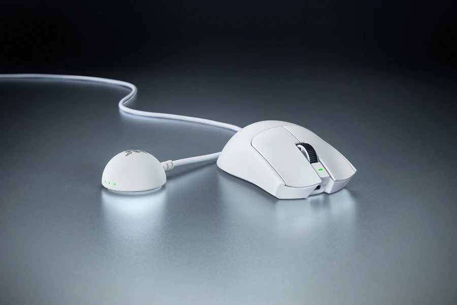 Мышь Razer Viper V4 Pro Ultra-lightweight Wireless Symmetrical Esports Gaming Mouse - White (RZ01-05630200-R3G1, RZ01-05630200-R3U1)