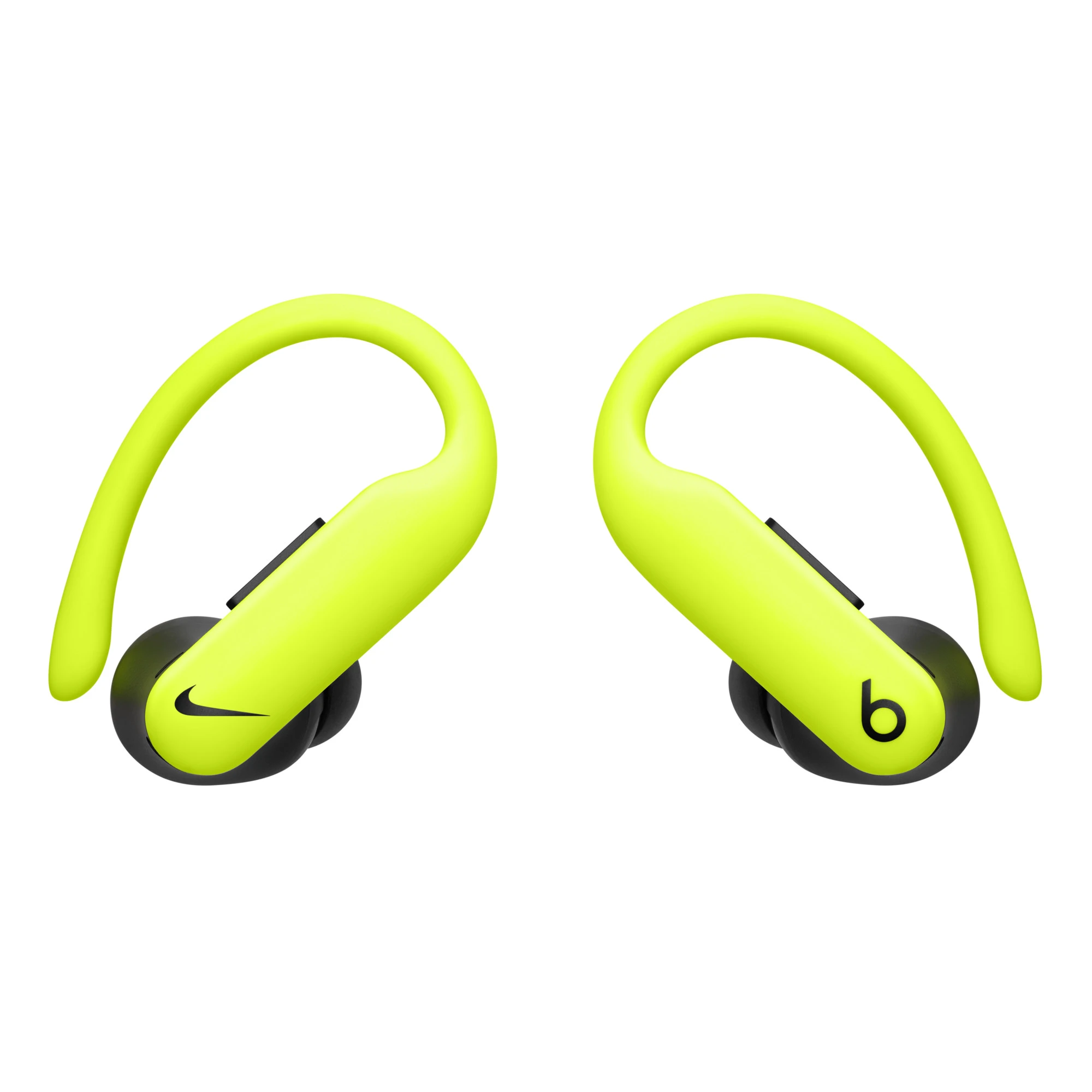 Наушники Beats x Nike Powerbeats Pro 2 — Special Edition — Volt/Black (MJ2D4)