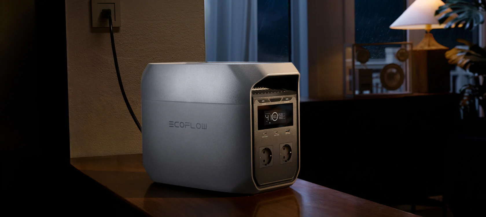 Портативна зарядна станція EcoFlow DELTA 3 Classic | 1024Wh 1800W (EFDELTA3C-EU-CBox-L)