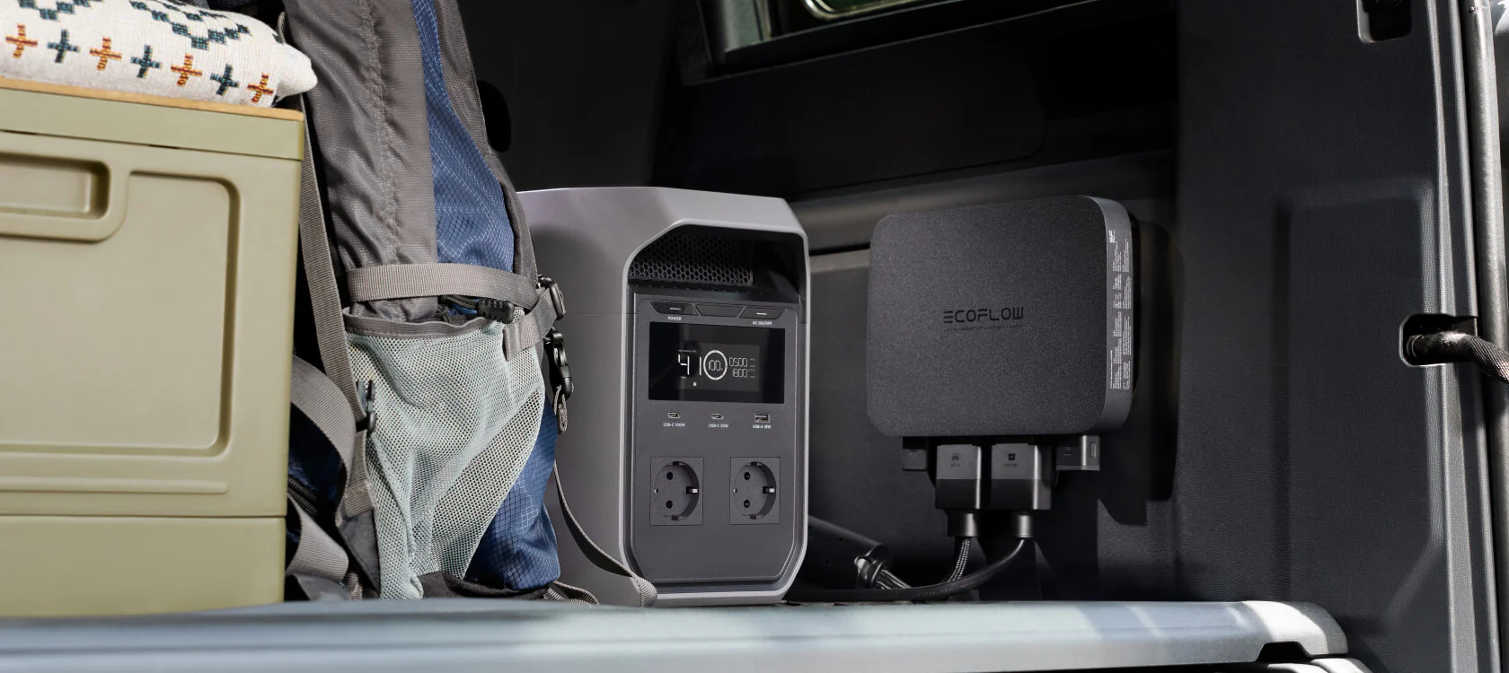 Портативна зарядна станція EcoFlow DELTA 3 Classic | 1024Wh 1800W (EFDELTA3C-EU-CBox-L)