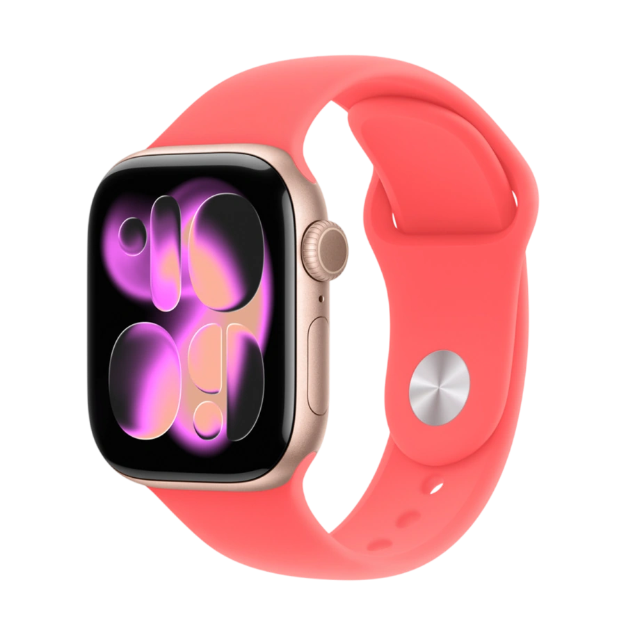 Ремінець Apple Bright Guava Sport Band S/M для Apple Watch 38/40/41/42mm (MHY44, MHYA4)