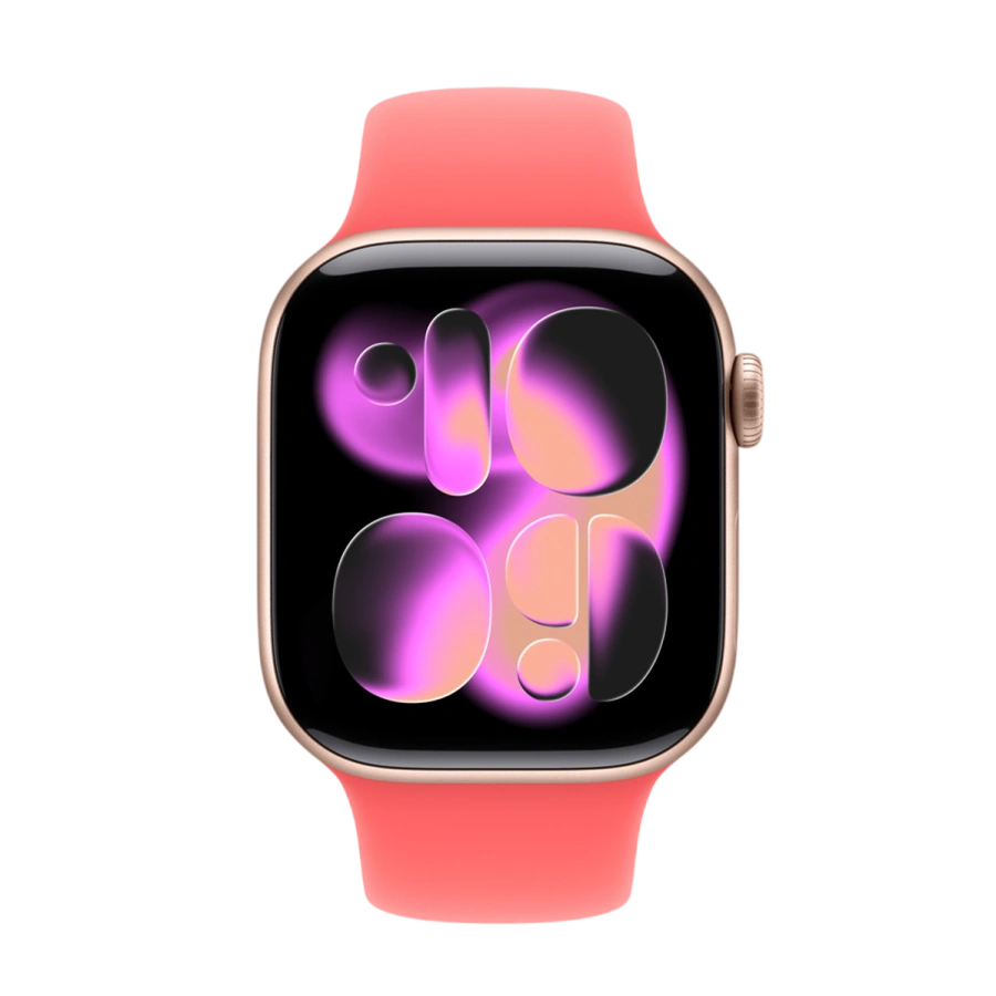 Ремінець Apple Bright Guava Sport Band S/M для Apple Watch 38/40/41/42mm (MHY44, MHYA4)