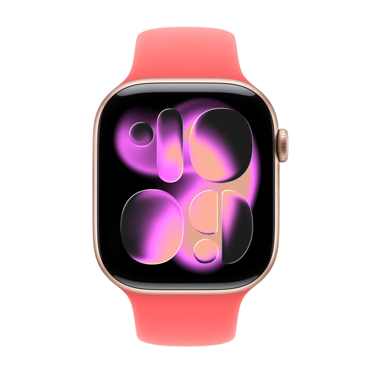 Ремінець Apple Bright Guava Sport Band S/M для Apple Watch 44/45/46/49mm (MHYH4)