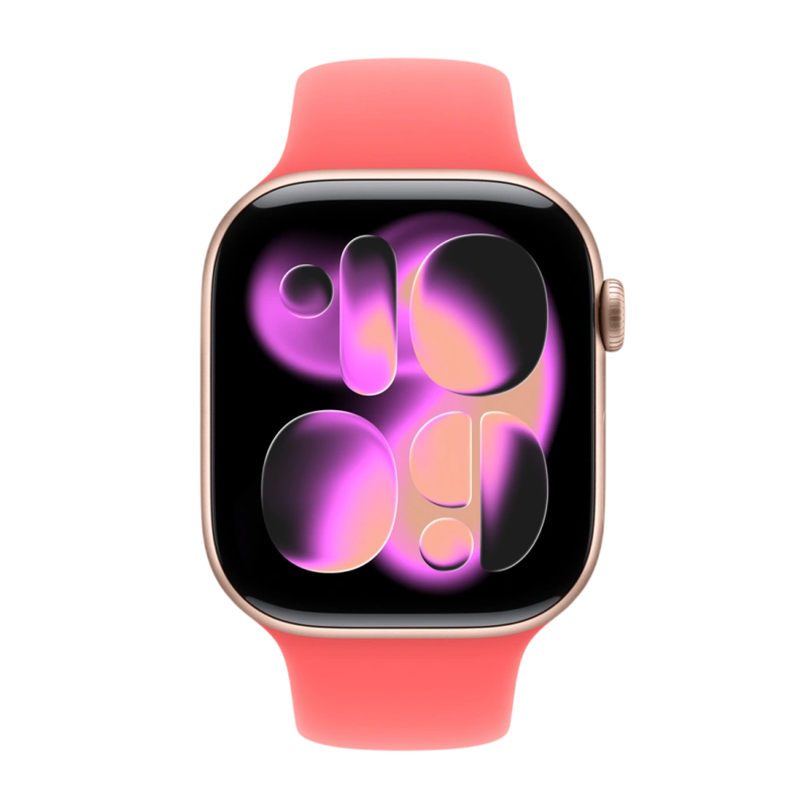 Ремінець Apple Bright Guava Sport Band M/L для Apple Watch 44/45/46/49mm (MHYJ4)