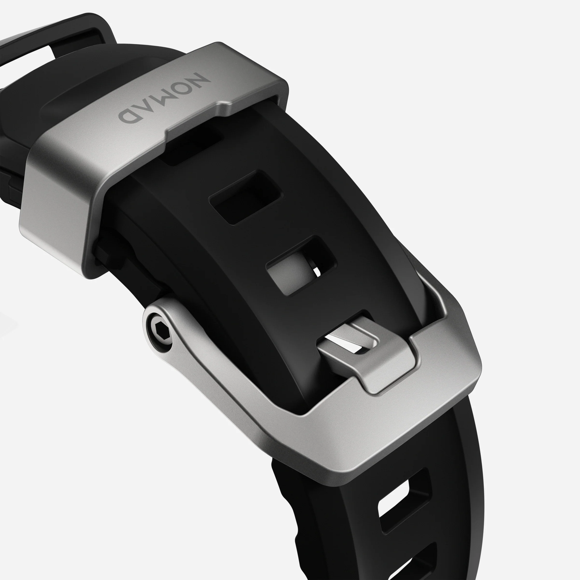 Ремінець Nomad Rocky Point Band Natural Titanium Hardware 46mm/49mm - Carbon Black (NM009889858)