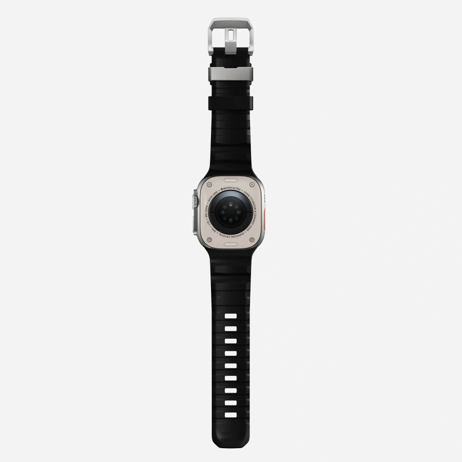 Ремінець Nomad Rocky Point Band Natural Titanium Hardware 46mm/49mm - Carbon Black (NM009889858)