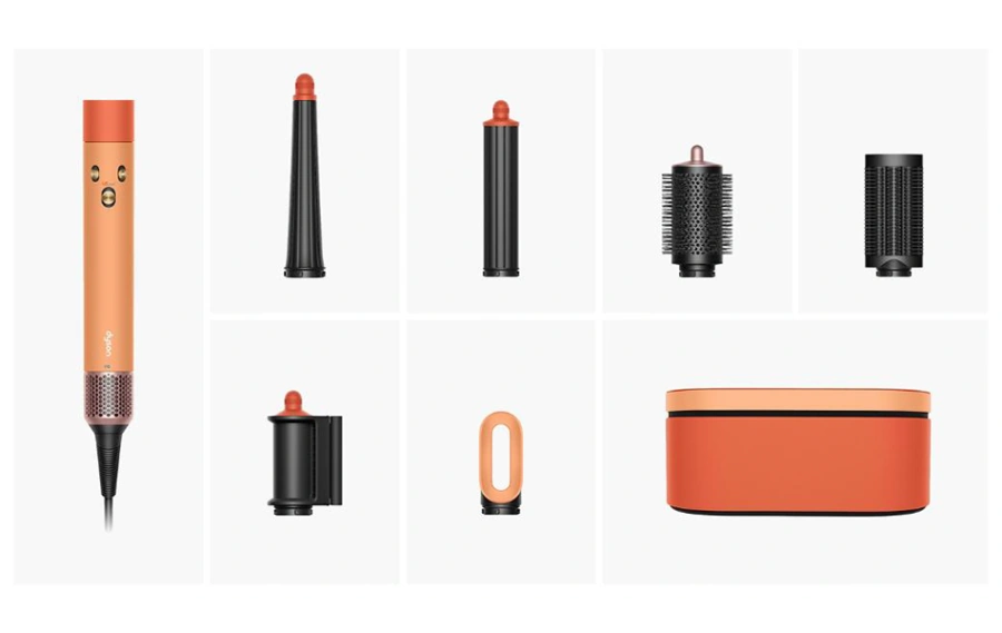 Стайлер для прямых и волнистых волос Dyson Airwrap i.d. Multi-Styler and Dryer Straight+Wavy - Ceramic Apricot/Topaz EU