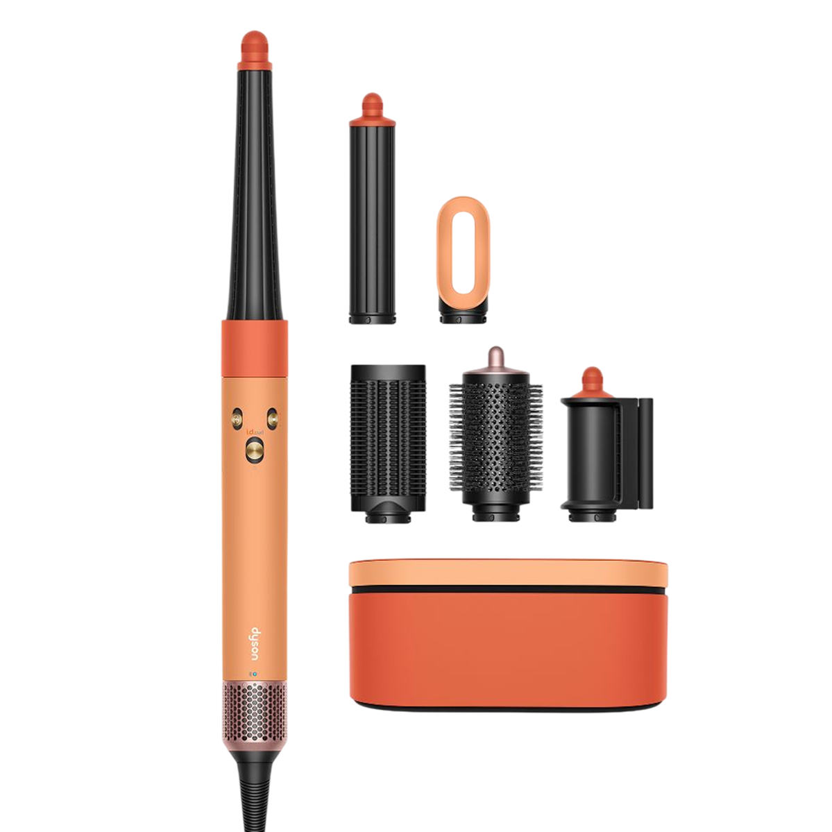 Стайлер для прямых и волнистых волос Dyson Airwrap i.d. Multi-Styler and Dryer Straight+Wavy - Ceramic Apricot/Topaz EU