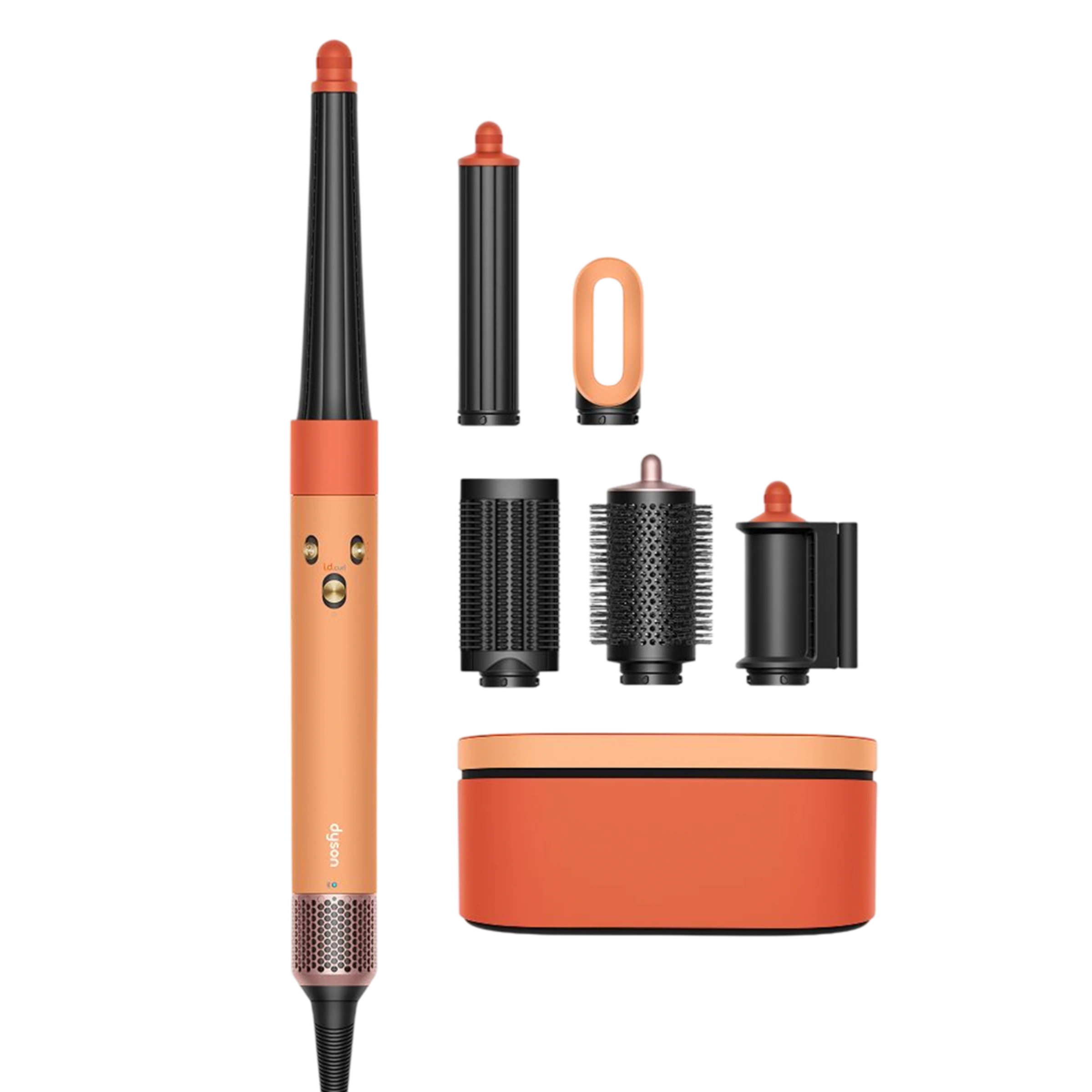 Стайлер для прямых и волнистых волос Dyson Airwrap i.d. Multi-Styler and Dryer Straight+Wavy - Ceramic Apricot/Topaz EU