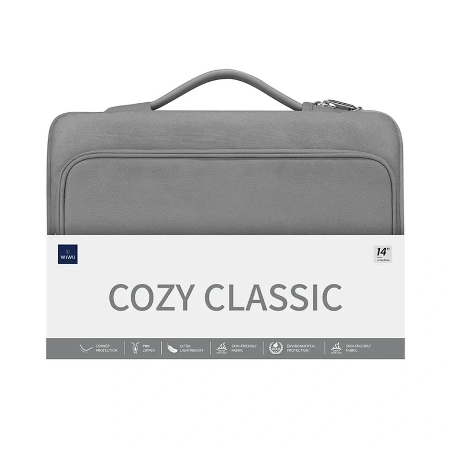 Сумка для ноутбука WIWU Cozy Classic MacBook 16" - Gray (000039720)