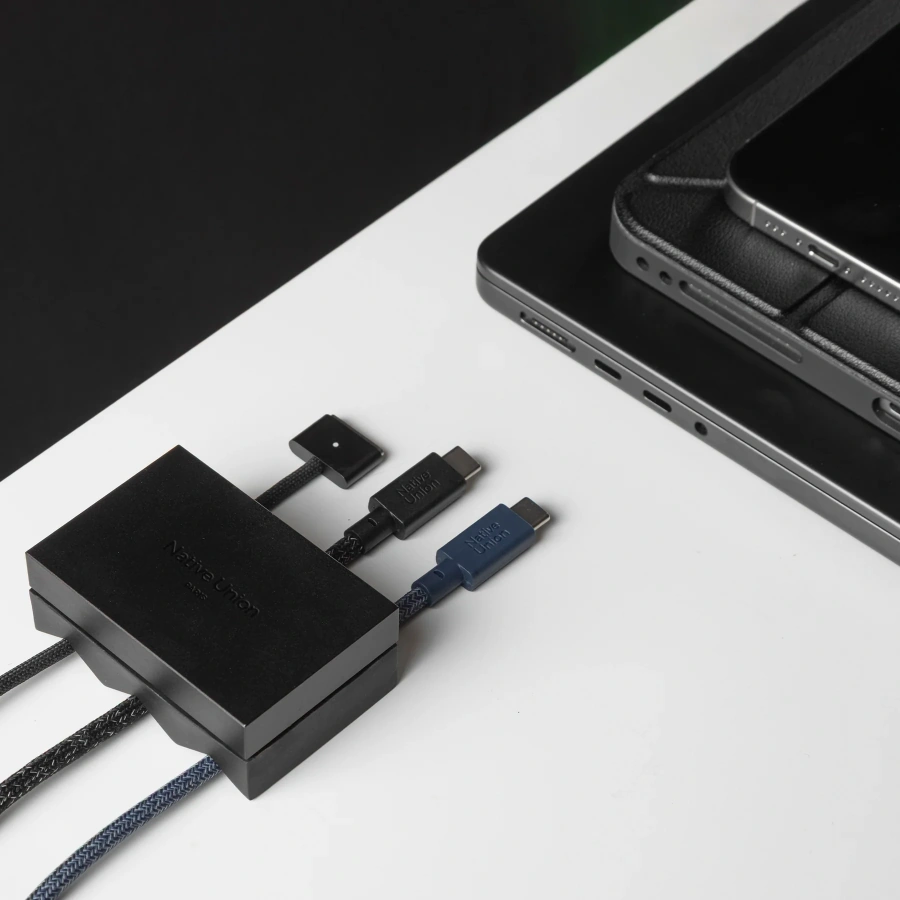 Тримач для кабелів Native Union Weighter for 3 Cables - Black (CBWEIG-TRI-BLK)
