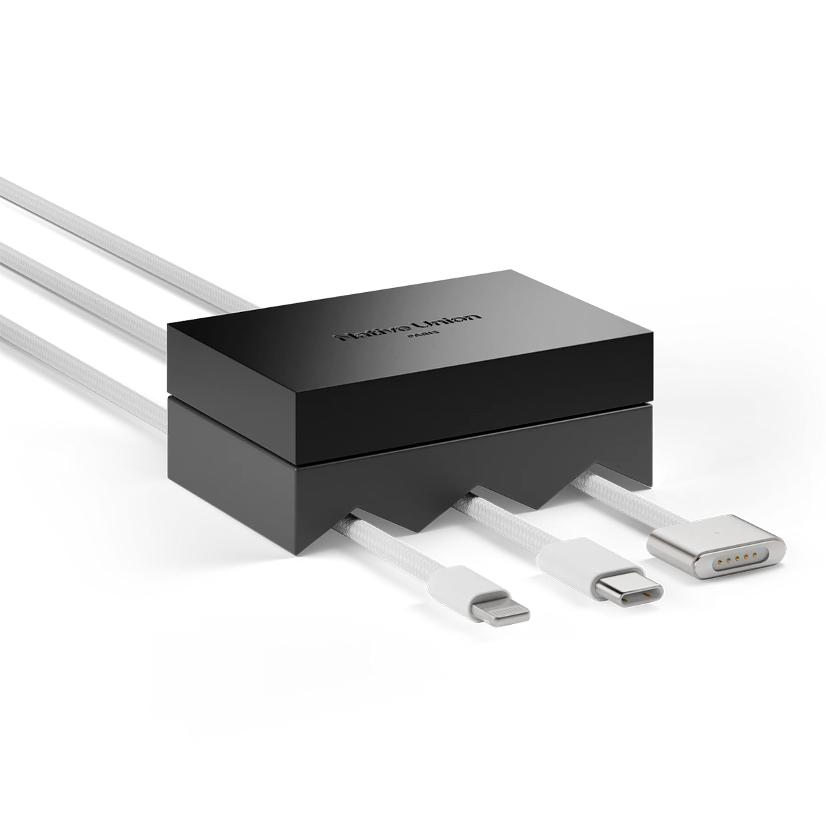 Тримач для кабелів Native Union Weighter for 3 Cables - Black (CBWEIG-SNG-BLK)