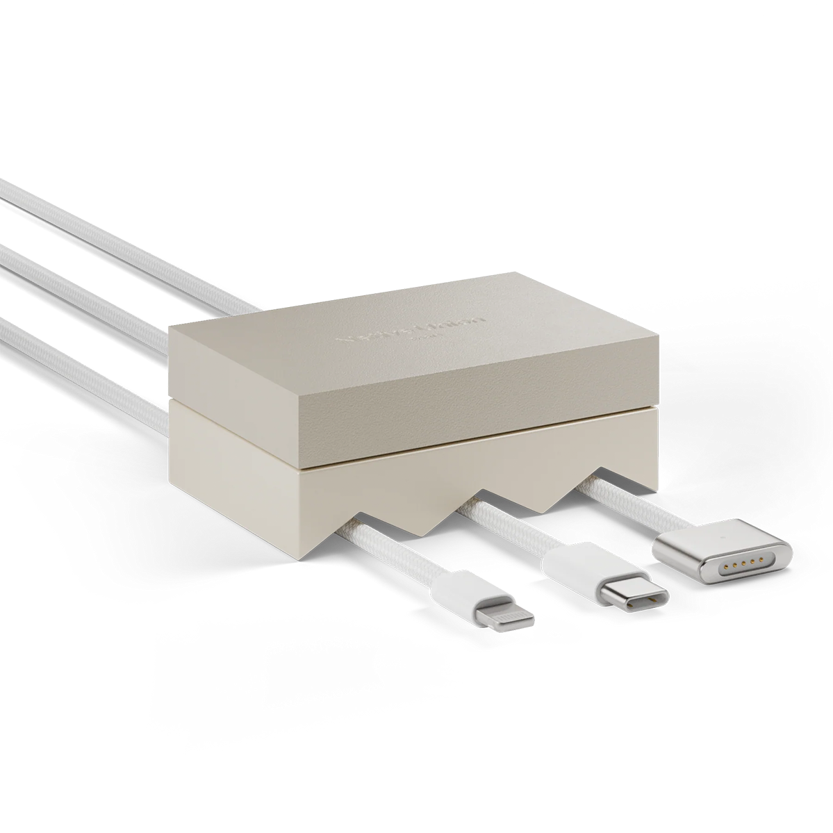 Держатель для кабелей Native Union Weighter for 3 Cables - Sandstone (CBWEIG-TRI-SAN)