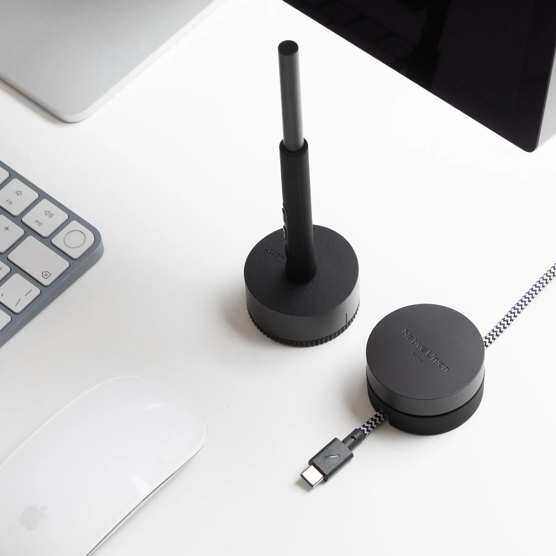 Держатель для кабеля Native Union Weighter for 1 Cable - Black (CBWEIG-SNG-BLK)