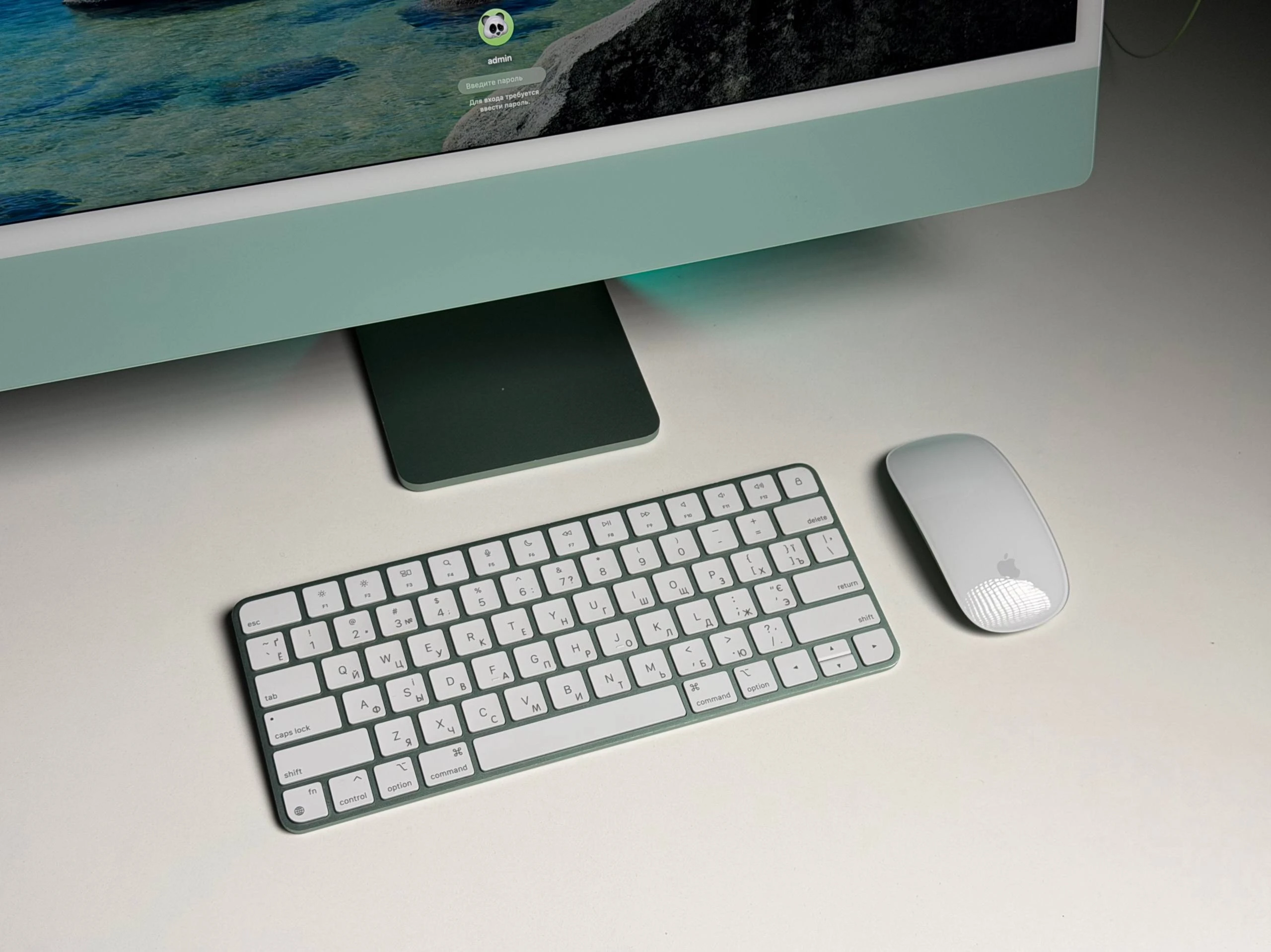 ВЖИВАНИЙ Б/У iMac 24" 4.5K Green M1/8GB/256SSD (MJV83) 2021 - Состояние: хорошее | Комплектация: полный | Гарантия: 3 мес.