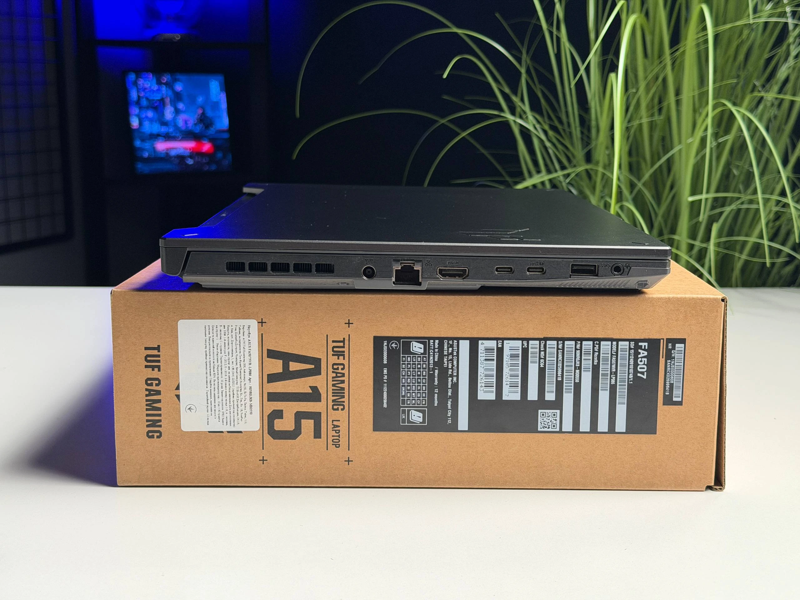 ВЖИВАНИЙ Б/У Ноутбук ASUS TUF Gaming A15 FA507NUR (FA507NVR-LP005) - Состояние: хорошее | Комплектация: полный + мышь Razer Basilisk | Гарантия: 3 мес.