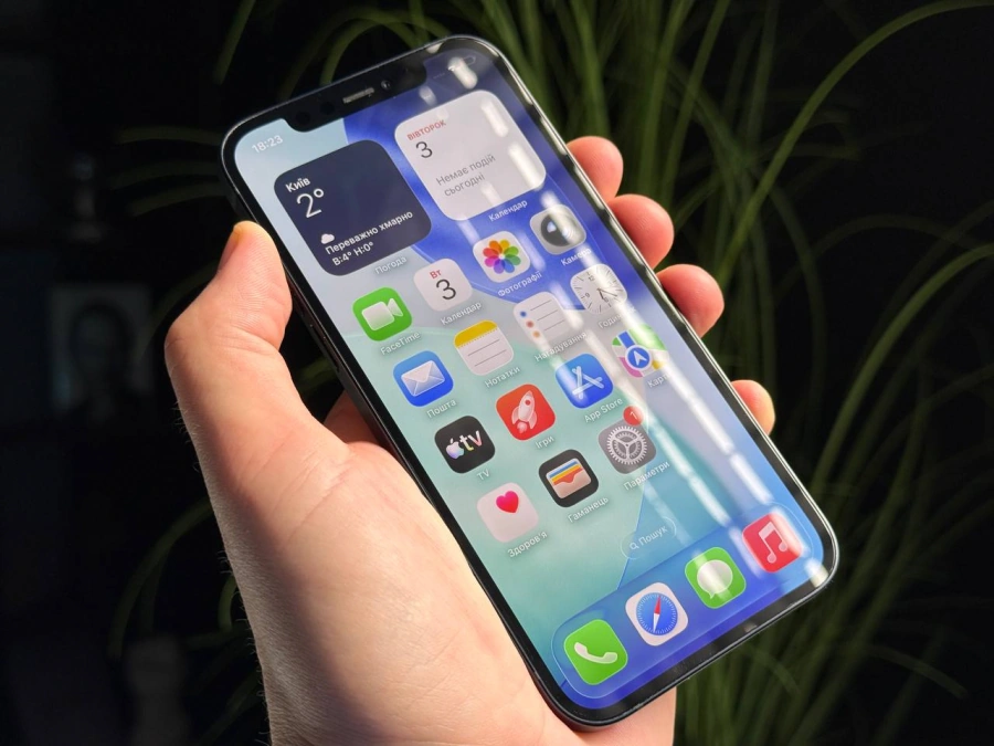 ВЖИВАНИЙ Б/У Apple iPhone 12 128GB Black (MGHC3, MGJA3) - Стан: гарний | Акумулятор: 87% | Комплектація: повний | Гарантія: 3 міс.