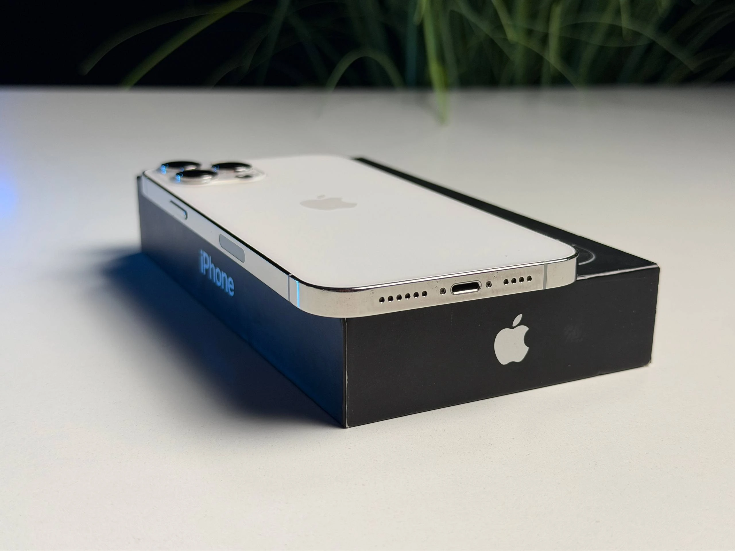 ВЖИВАНИЙ Б/У Apple iPhone 12 Pro Max 256GB Silver (MGCL3, MGDD3) - Состояние: хороший | Аккумулятор: 100% | Комплектация: полный | Гарантия: 3 мес.