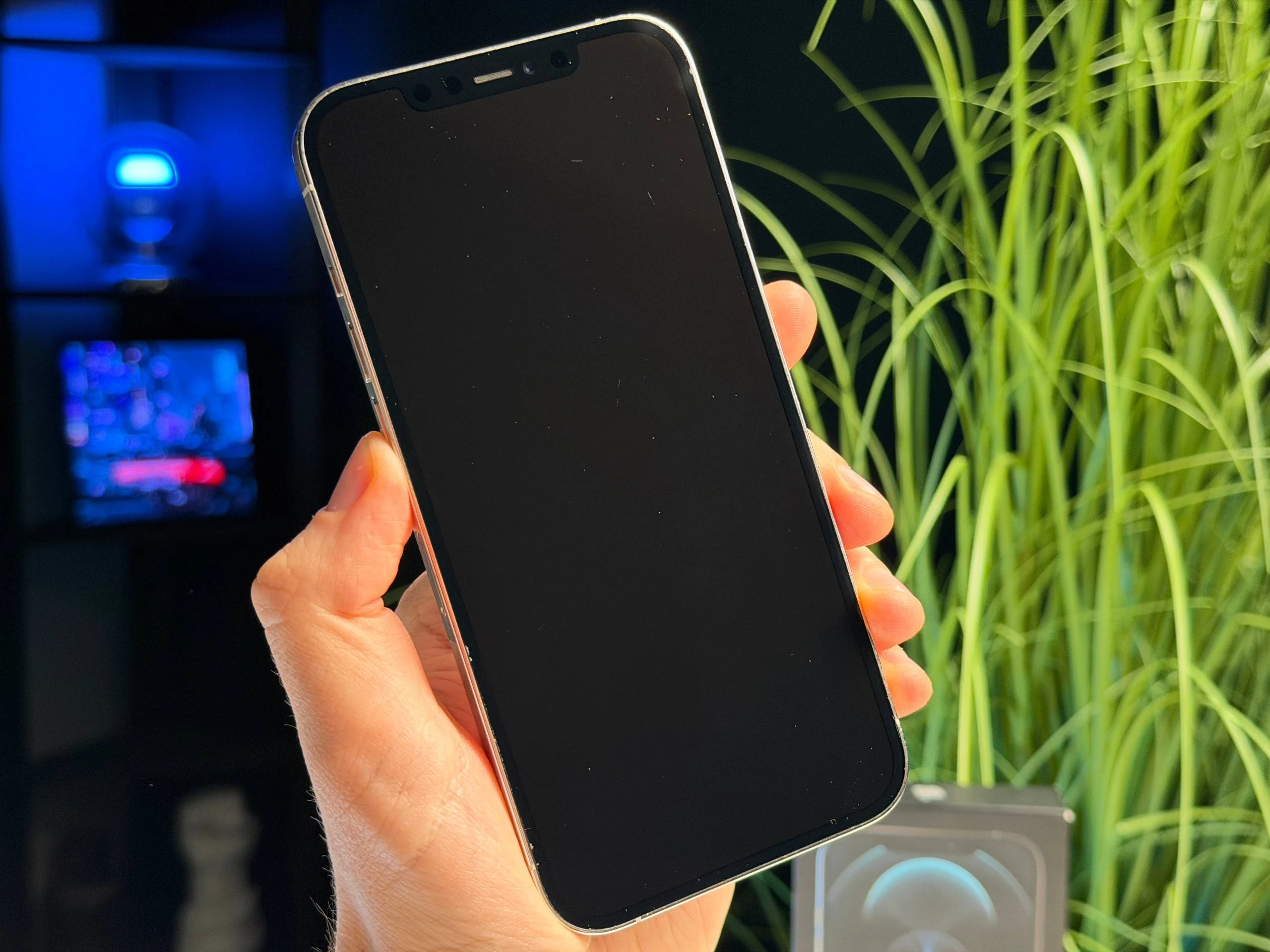 ВЖИВАНИЙ Б/У Apple iPhone 12 Pro Max 256GB Silver (MGCL3, MGDD3) - Состояние: хороший | Аккумулятор: 100% | Комплектация: полный | Гарантия: 3 мес.