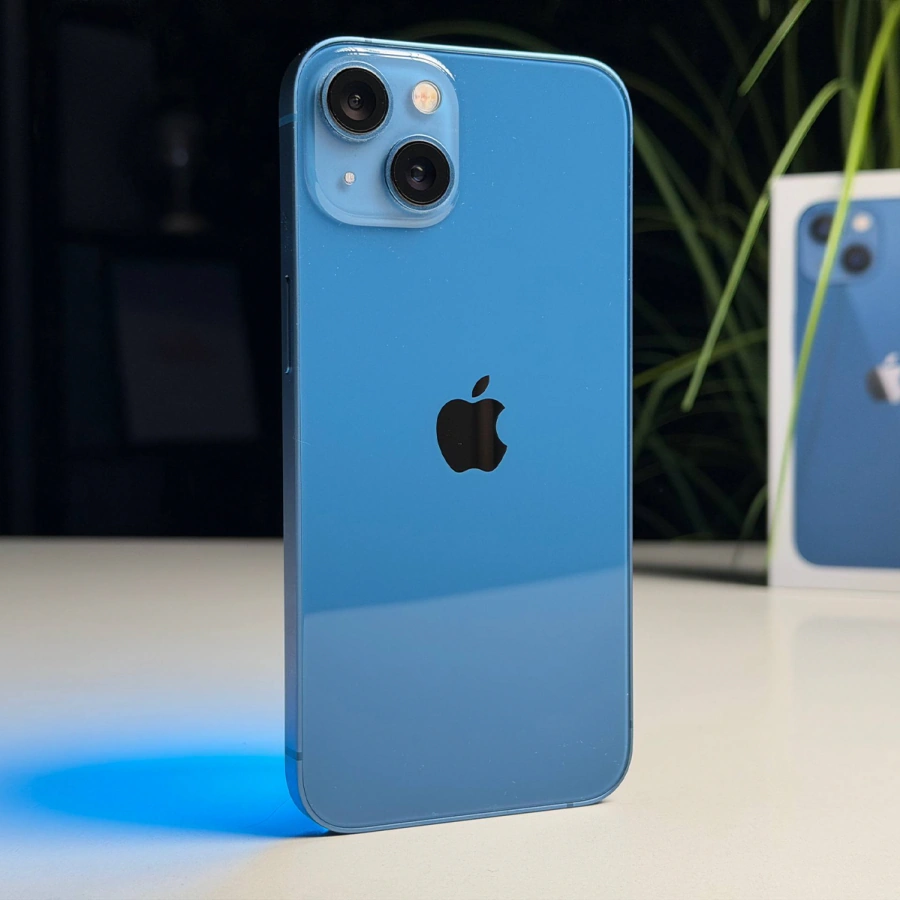 ВЖИВАНИЙ Б/У Apple iPhone 13 128GB Blue (MLMT3, MLPK3) - Стан: гарний | Акумулятор: 87% | Комплектація: повний | Гарантія: 3 міс.