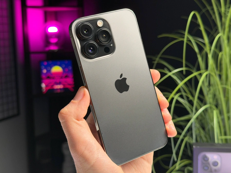 ВЖИВАНИЙ Б/У Apple iPhone 13 Pro 128GB Graphite (MLTP3, MLV93) - Стан: гарний | Акумулятор: 100% | Комплектація: повний | Гарантія: 3 міс.