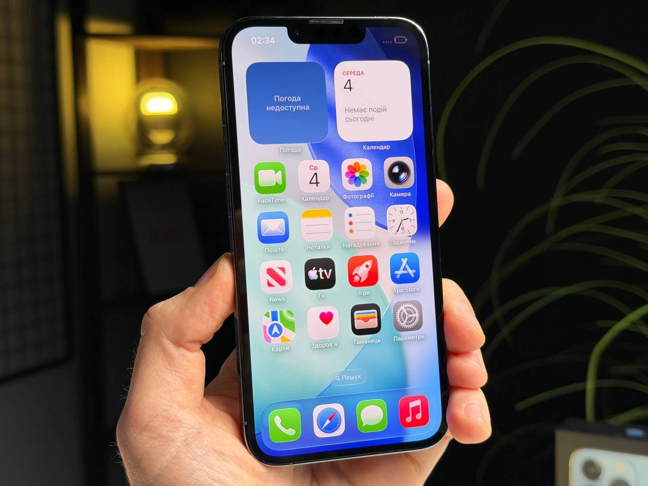 ВЖИВАНИЙ Б/У Apple iPhone 13 Pro 256GB Sierra Blue (MLU03, MLVP3) - Стан: гарний | Акумулятор: 100% | Комплектація: повний | Гарантія: 3 міс.