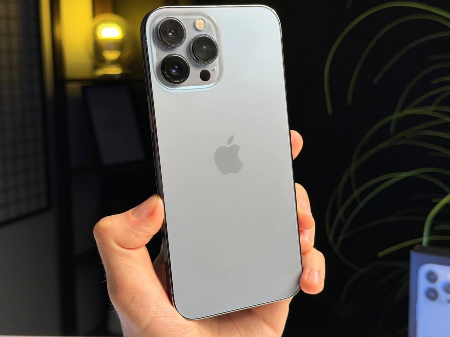 ВЖИВАНИЙ Б/У Apple iPhone 13 Pro Max 1TB Sierra Blue (MLL53, MLLN3) - Стан: гарний | Акумулятор: 100% | Комплектація: повний | Гарантія: 3 міс.