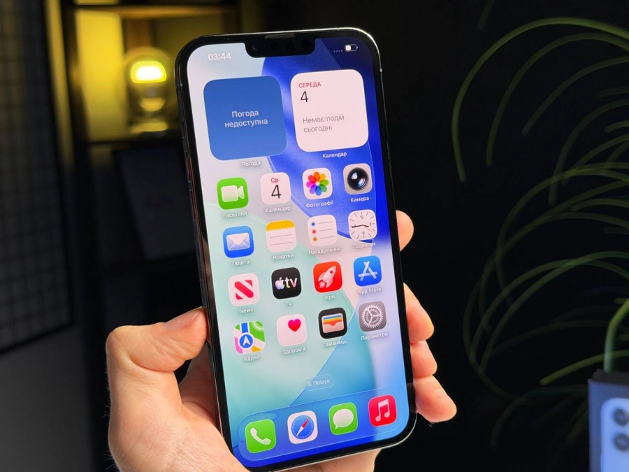 ВЖИВАНИЙ Б/У Apple iPhone 13 Pro Max 1TB Sierra Blue (MLL53, MLLN3) - Стан: гарний | Акумулятор: 100% | Комплектація: повний | Гарантія: 3 міс.
